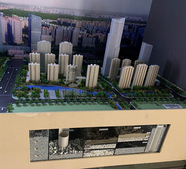 长宁区建筑模型